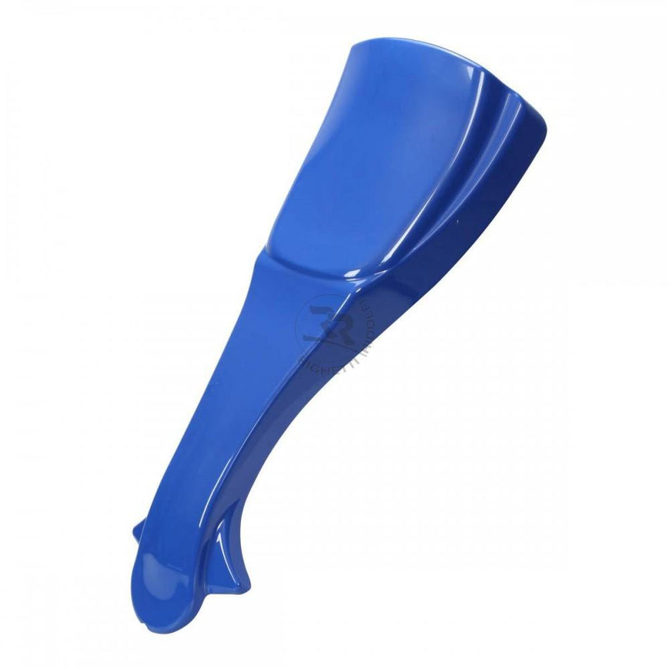 Plaque avant XTR20, bleue, homologation CIK