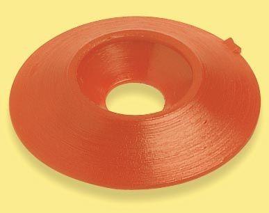 Washer for countersunk screw 25x6, red