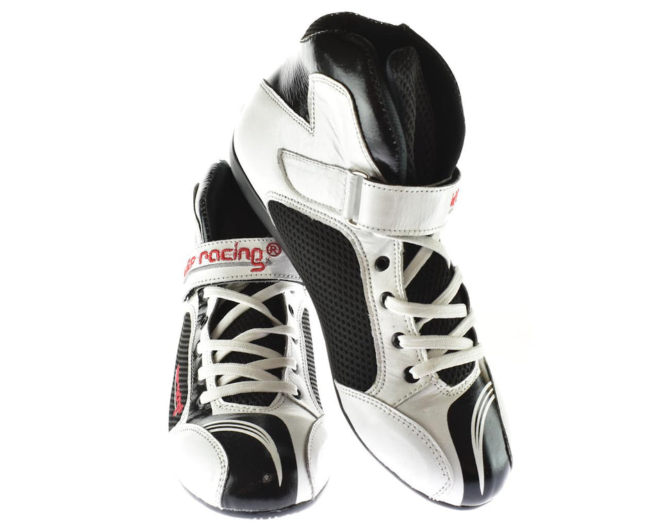 Sportschuh keep-racing®, BOOST ONE, weiß / schwarz, Leder, Größe 34-49