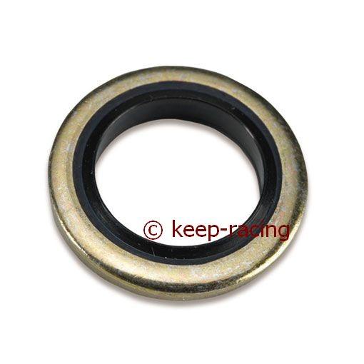 Gummi/Stahl-Dichtung für Ölschraube, 10mm