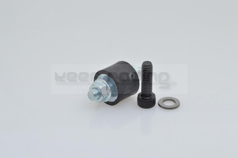 Upper radiator mounting kit (includes rubber mount, screws, nut, and washer)