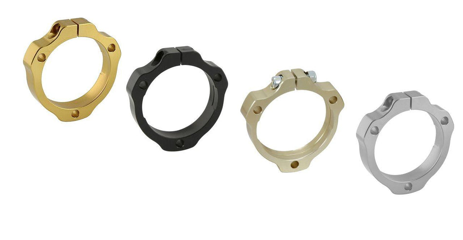Cuvette de roulement en aluminium pour axe de 40/50 mm et roulement de 80 mm, anodisée
