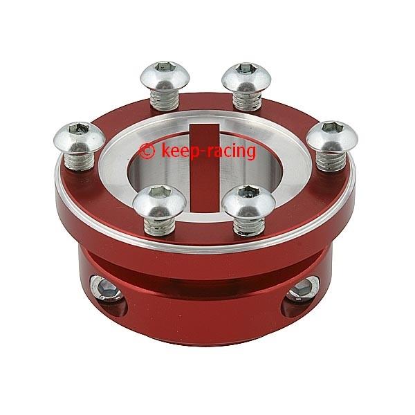 Kettenblattaufnahme QuickChange, 40mm, rot, 125cc