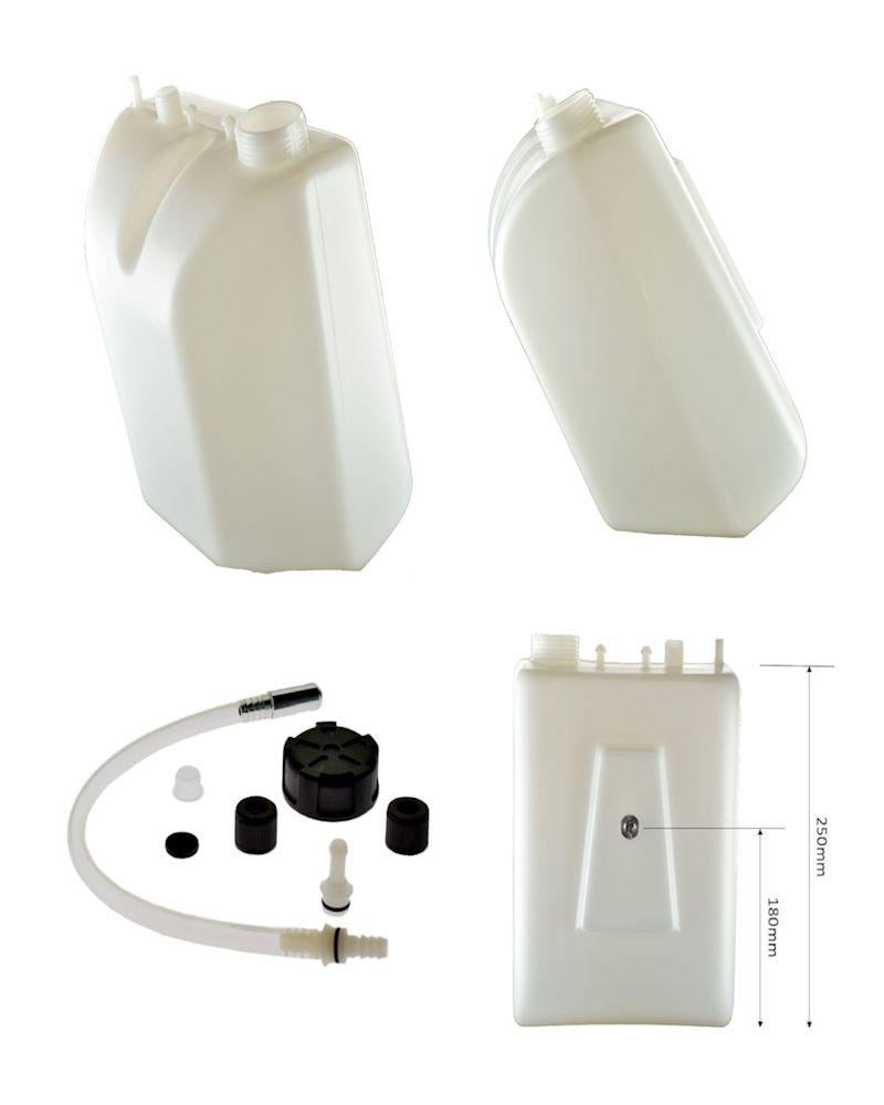 Kart Wechseltank, 5 Liter, inkl. Zubehörkit, schwarz