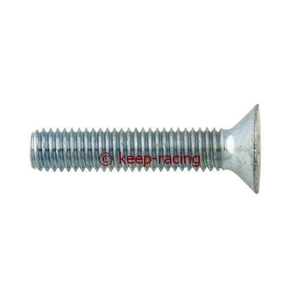 M6x50 countersunk screw, metal, galvanized