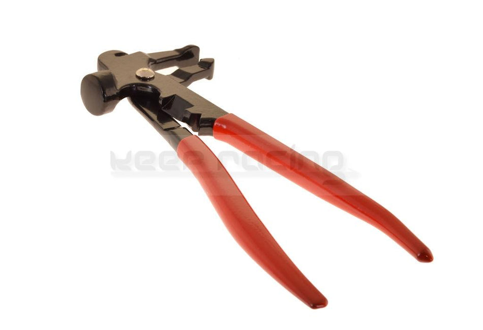 Balancing pliers for flyweights, balancing weight pliers, weight pliers, T-pliers