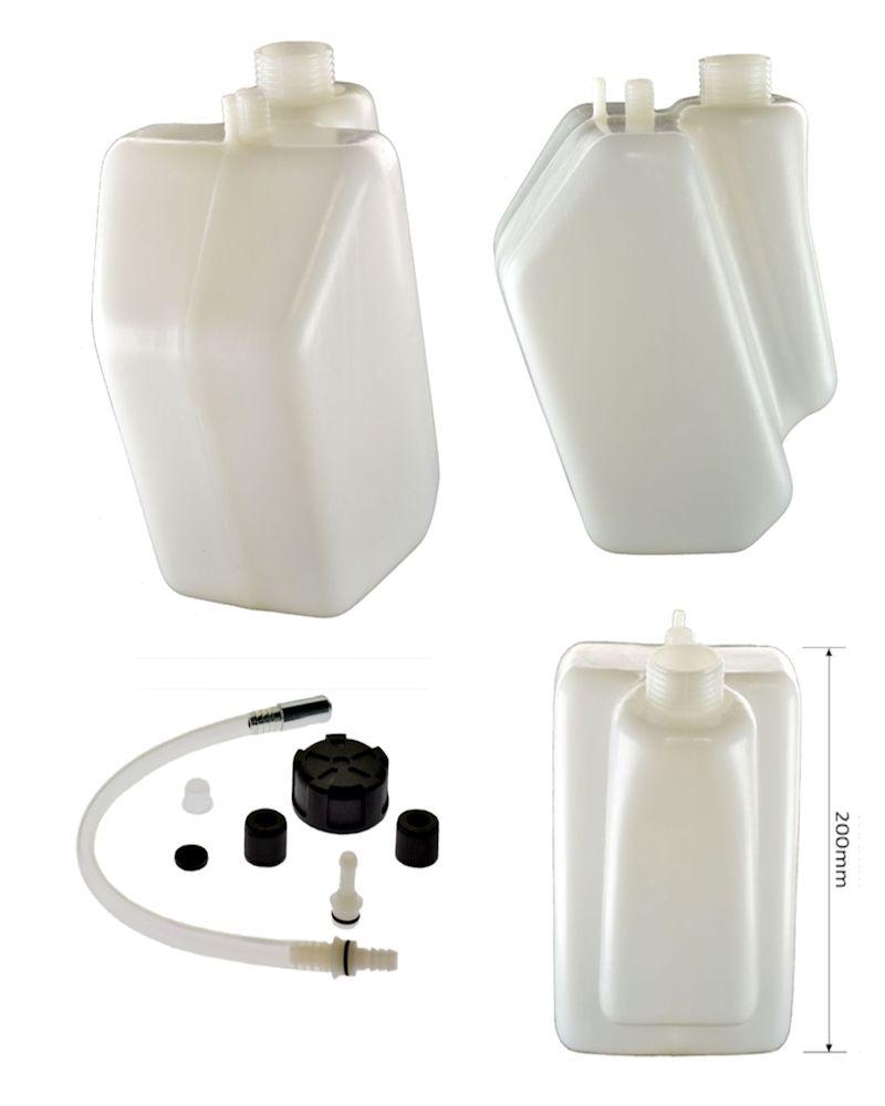 Kart Klemmtank, 3 Liter, inkl. Zubehörkit, schwarz