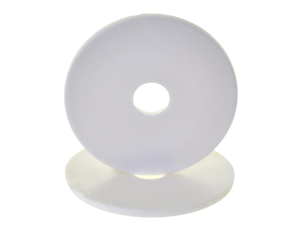 Unterlegscheibe für Sitze/Sitzhalter, Kunststoff, 40 x 8 x 2mm, weiß
