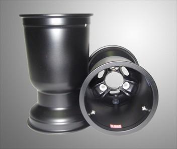 Douglas Magnesium Rims, 5 inches, 212 mm, LV, black, set (2 pieces)