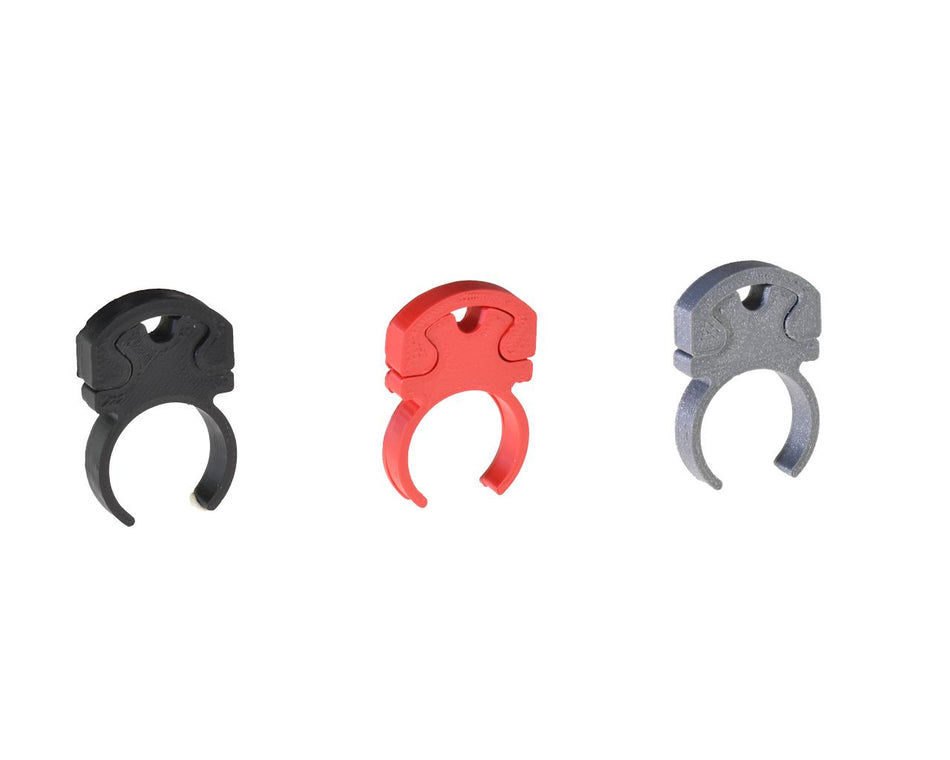 Klemme, Halter Kupplungszug, für 20mm Lenksäulen, Kunststoff