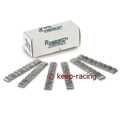 Masse d'équilibrage pour jantes de kart