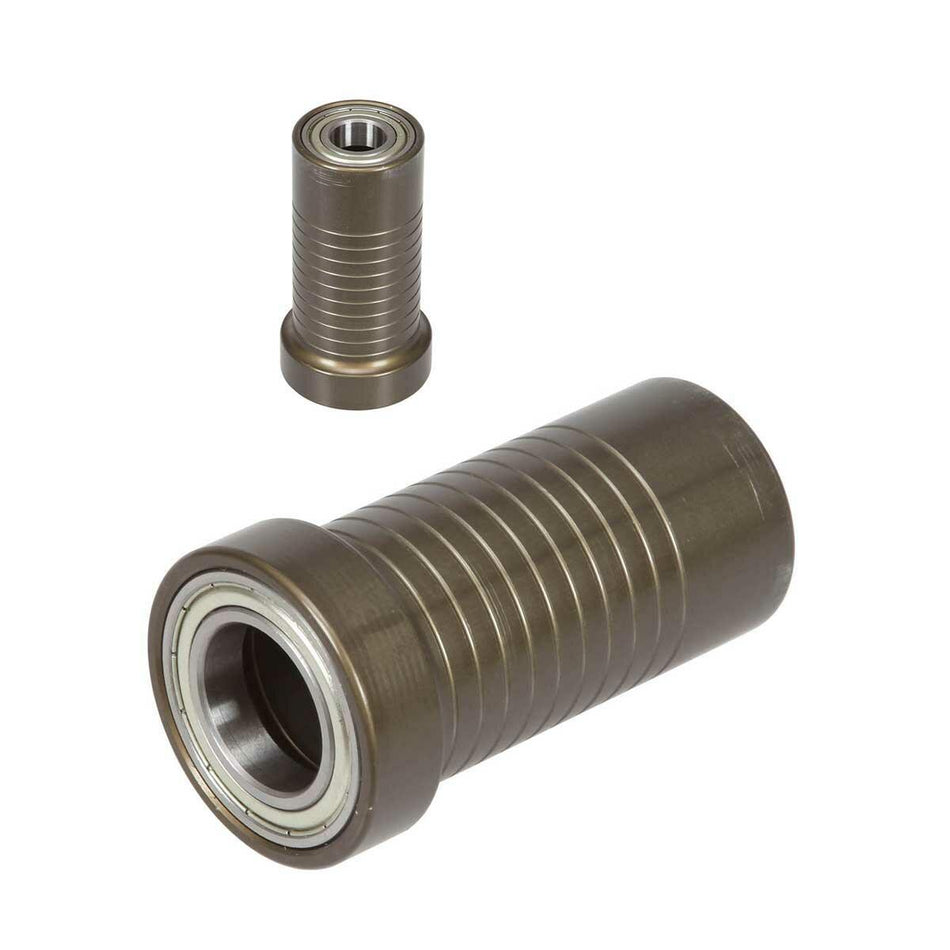 MA20 wheel hub adapter, OKJ category, black anodized, for 25mm steering knuckles and 40mm wheel hubs