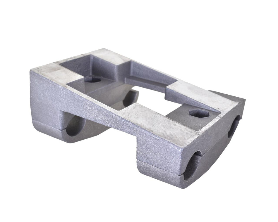 Complete engine mount, aluminum 28, 30, 32/92 mm, complete