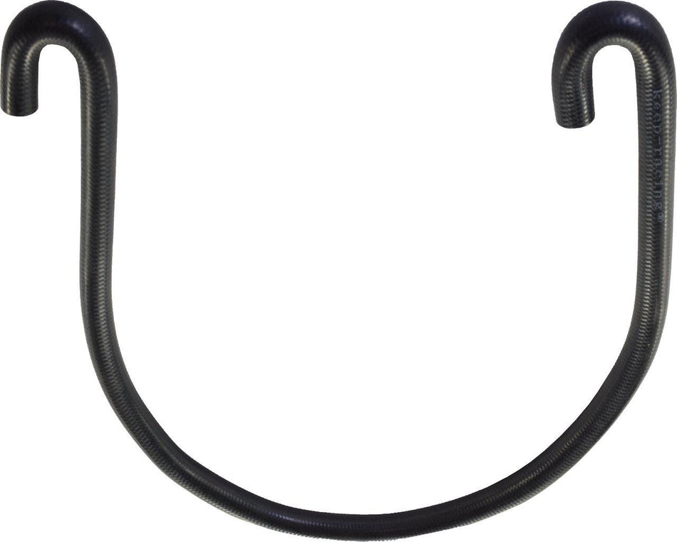 Kühlwasserschlauch EPDM, Gewebeschlauch, schwarz, mit 2 x 180° Bögen, 1200mm lang, keep-racing®