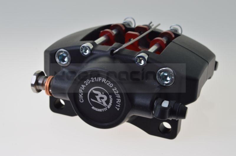 Bremssattel MA20 hinten, schwarz eloxiert