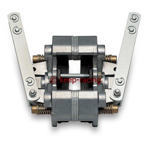 Mechanischer Bremssattel hinten, eloxiert