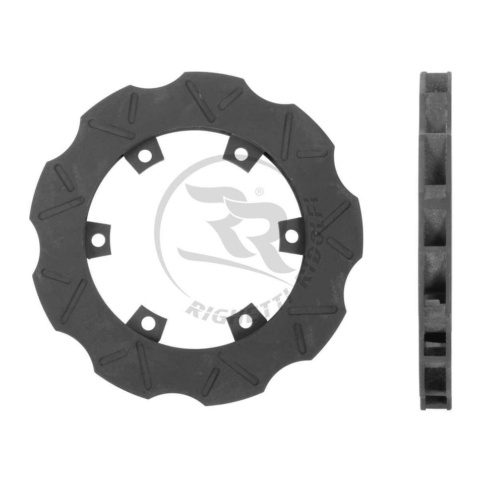 Bremsscheibe Floating, Stahl, innenbelüftet, 195mm, 18mm