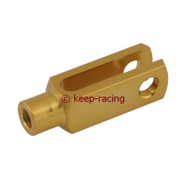 Gabel M6 Aluminium 36mm gold