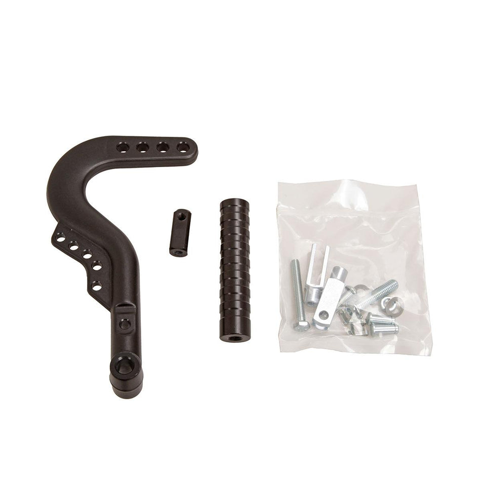 Universelles Aluminium Pedal Gas/Bremse, schwarz eloxiert
