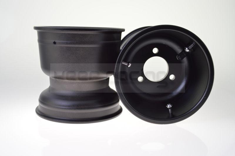 Aluminium Felgen, keep-racing®, 5 Zoll, 130mm, schwarz, Satz(2 Stück)