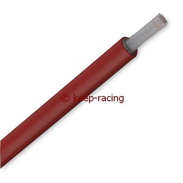 Cable sleeve for throttle cable, red, Teflon, HI-TECH (sold by the meter)