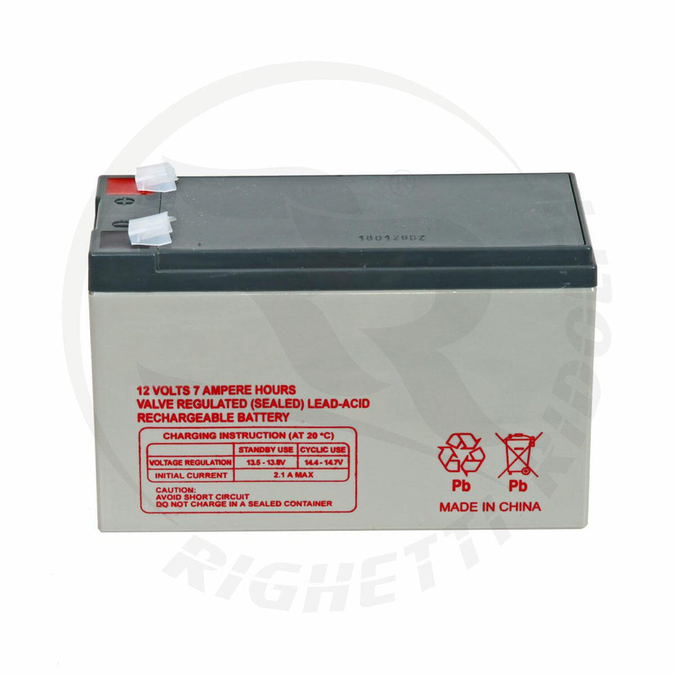 12V / 7 Ah battery, AGM