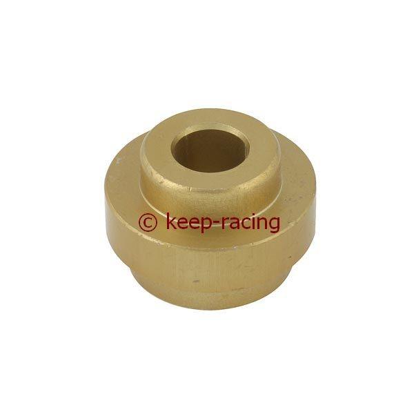 Large aluminum can, 32 mm, gold