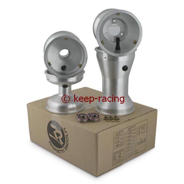 5 Zoll Aluminiumfelgen, Satz, 125mm(17mm)/210mm(58mm)FS