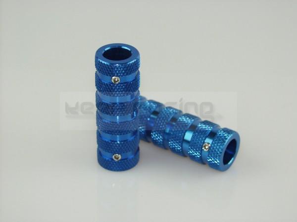 Pedal Grip Satz ULTRA (2 Stück), Alu, blau eloxiert