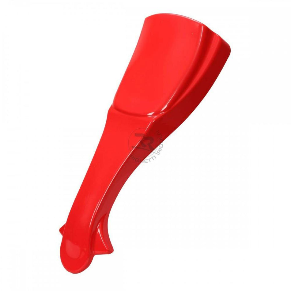 Plaque avant XTR20, rouge, homologation CIK