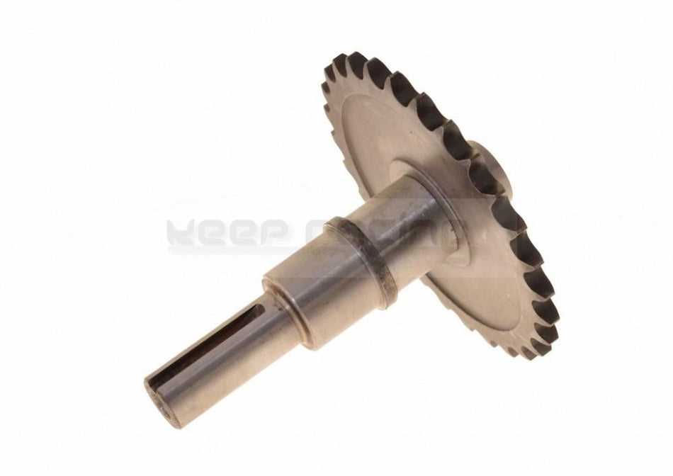 Drive shaft, 20 mm, for Honda clutch engines, models GX120–GX270 (23711-822-610)