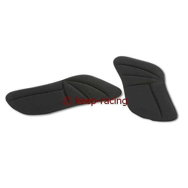 Coussins latéraux, coussins d'assise (2 pièces, droite et gauche) pour siège de kart