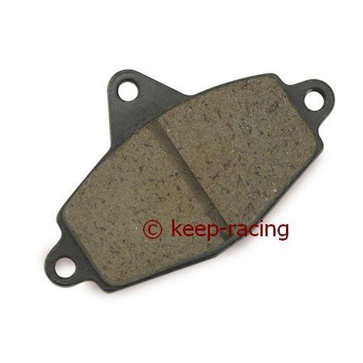 Brake pad (1 piece) for RR brake, front, black