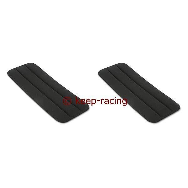 Coussin de dossier, coussins d'assise (2 pièces) pour siège de kart