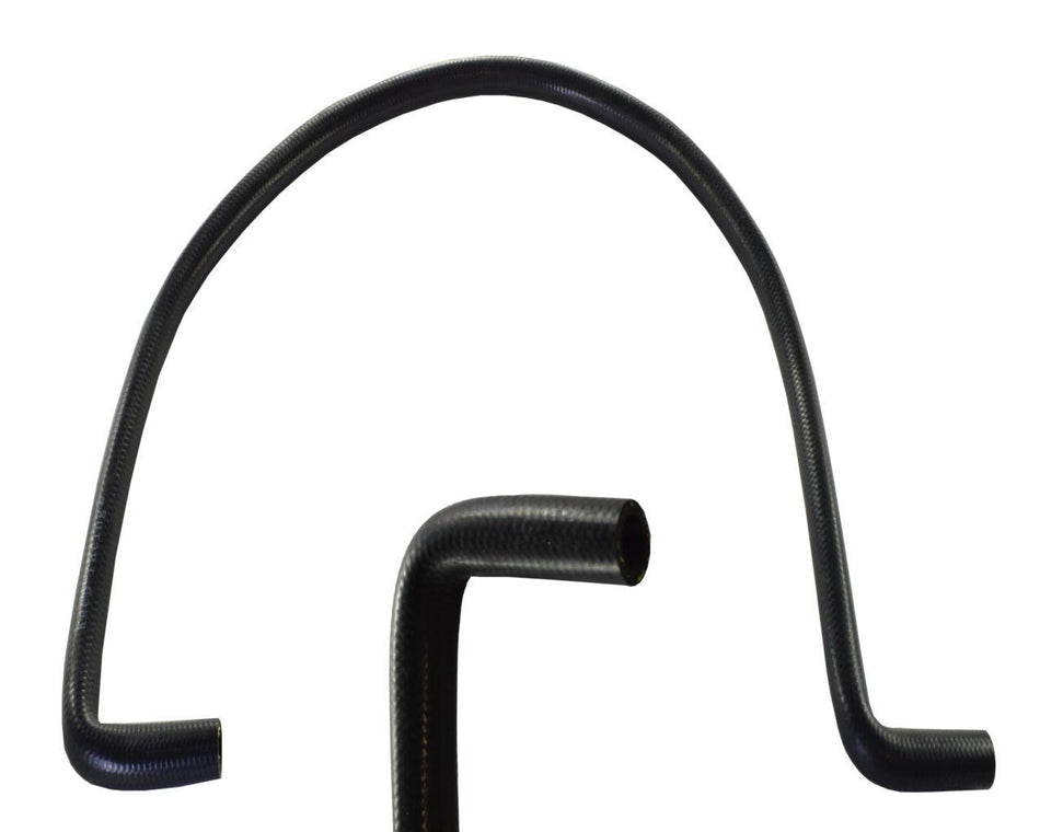 Kühlwasserschlauch EPDM, Gewebeschlauch, schwarz, mit 2 x 90° Bögen, 1200mm lang, keep-racing®