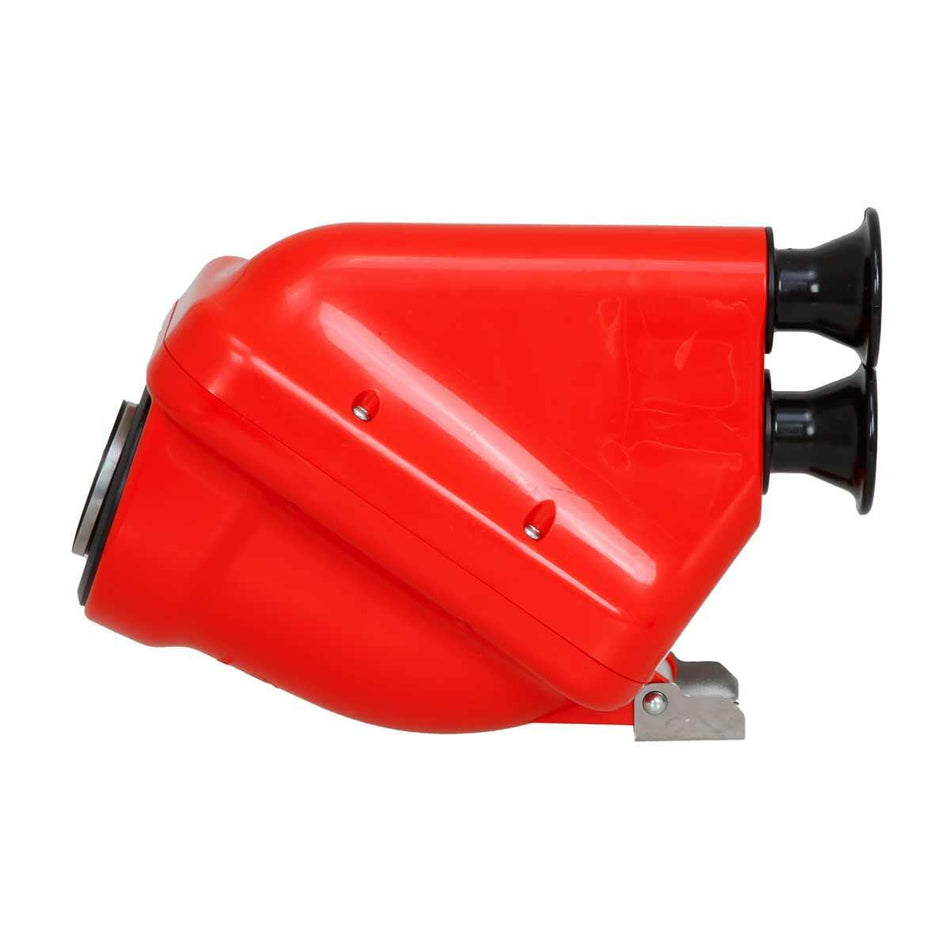 Ansauggeräuschdämpfer 30mm, rot/schwarz, Typ "ACTIVE", homologiert