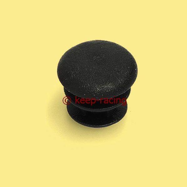 Cap for 10 mm pipe, black