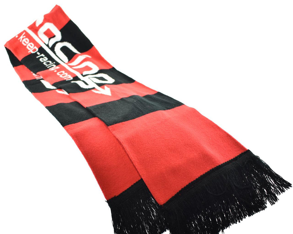 keep-racing® Winterschal, schwarz/rot