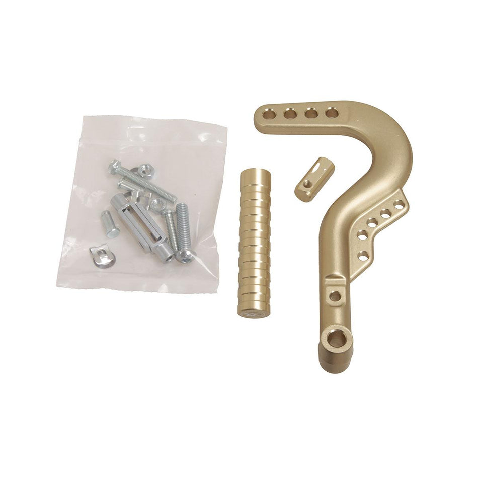 Universelles Aluminium Pedal Gas/Bremse, magnesium eloxiert