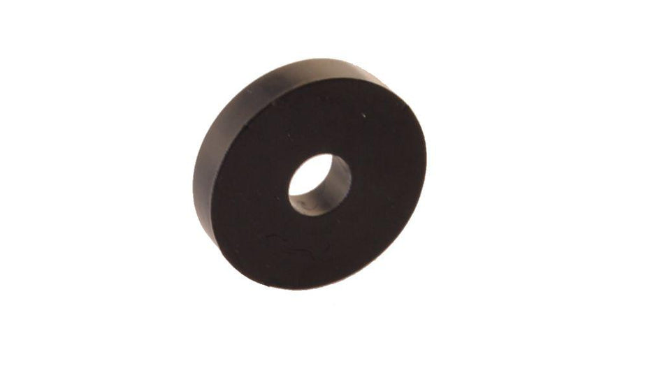 Washer, 20 x 6 x 4 mm, nylon, black