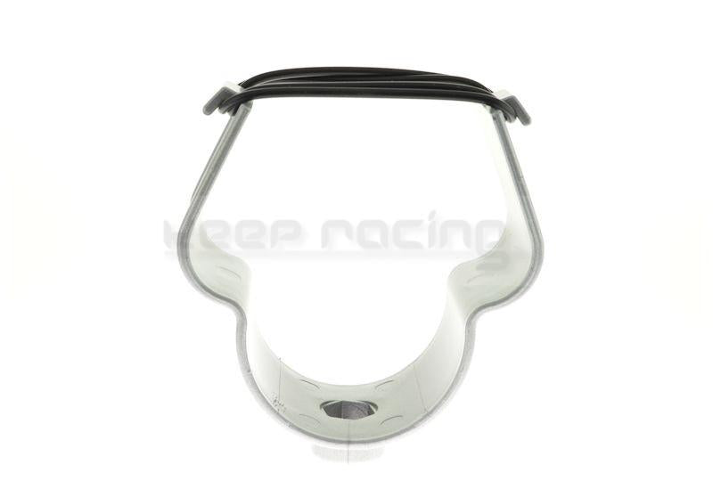 Support pour silencieux d'admission RR Nox, argent