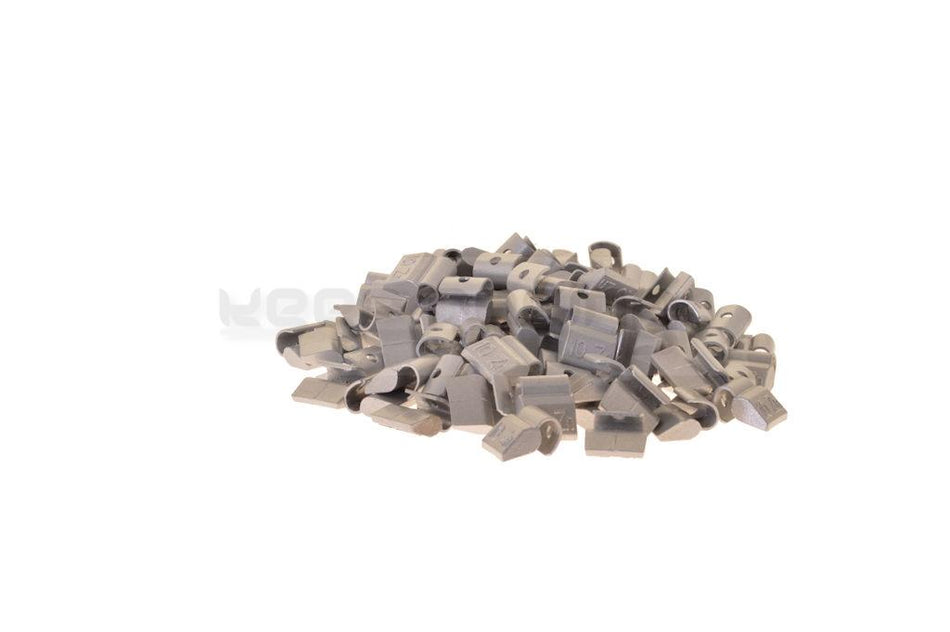 100 x Auswuchtgewichte 10g für Alu-Felgen, Zink (ZN)