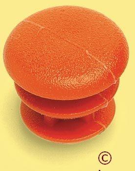 Cap for 12mm pipe, red