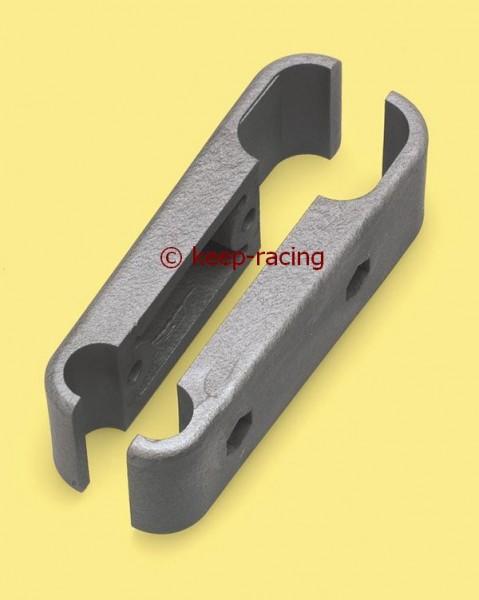 Halter vordere Stoßstangen, silber