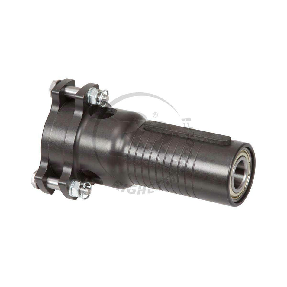 Wheel hub and brake disc adapter KZ MA20, for 40 mm wheel hubs, black