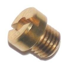 Genuine Dell'Orto main jet 6 mm (100–225), for Dell'Orto carburetors