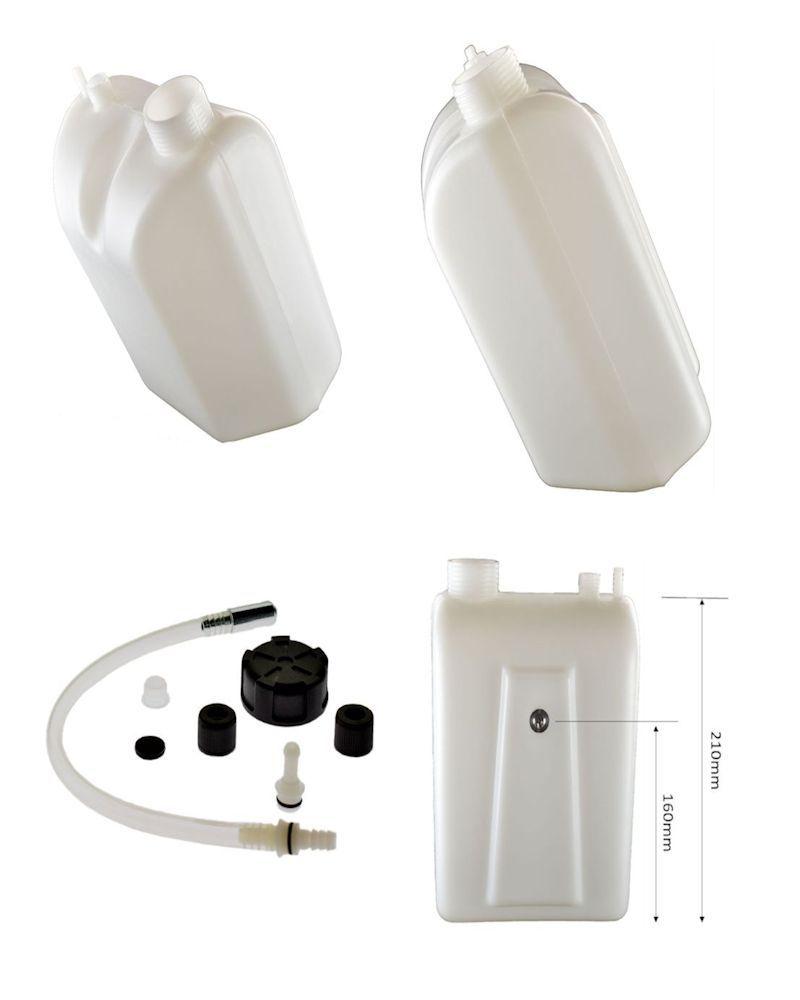 Kart Wechseltank, 3 Liter, inkl. Zubehörkit, schwarz