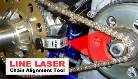 Race Kart-Linien-Laser-Kettenfluchttester L-CAT-219
