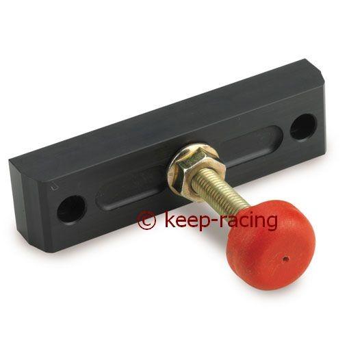Kettenspanner, komplett, Aluminium, schwarz eloxiert, 92mm