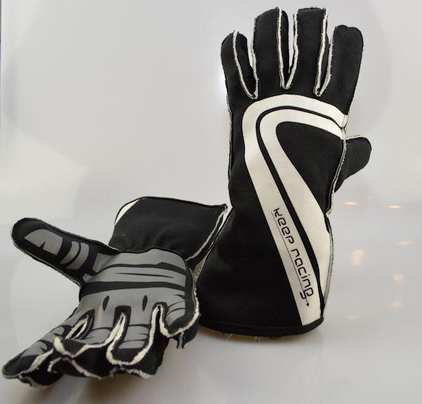 Gants de karting GRIP ULTRA, noir, taille 10 (L)